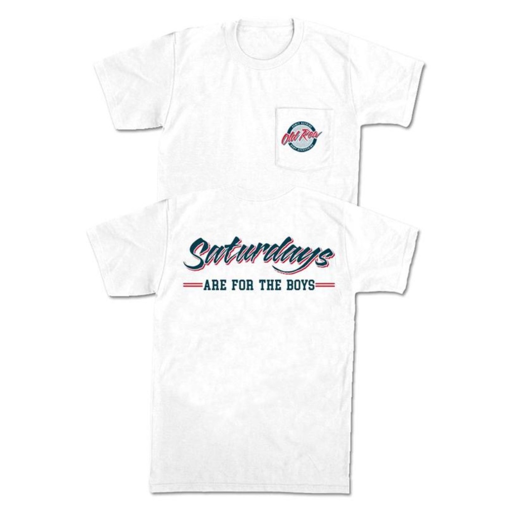 Old Row Saturdays are for the Boys Pocket T-shirt